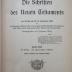 1 B 136&lt;2&gt;-2 : Die Briefe. Die johanneischen Schriften (1908)