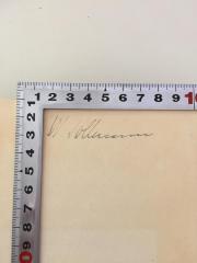 - (Sollmann, Wilhelm), Von Hand: Autogramm; 'W. Sollmann'. 