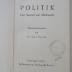 
18/80/41206(8) : Politik : eine Auswahl aus Machiavelli (1927)