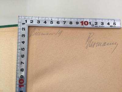 
1 D 11-1 : Strukturwandlungen der deutschen Volkswirtschaft (1928);- (Biermann, [?]), Von Hand: Autogramm; 'Biermann/9
Biermann'. 