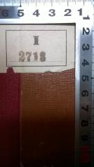 - (Zentralstudienbibliothek des Karl-Marx-Institutes Wien), Etikett: Nummer; '2713'. 