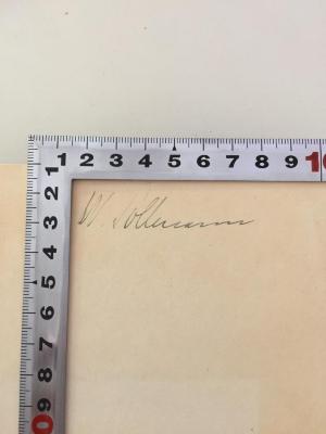 1 C 196 : From Nazi sources: why Hitler can't win (1939);- (Sollmann, Wilhelm), Von Hand: Autogramm; 'W. Sollmann'. 