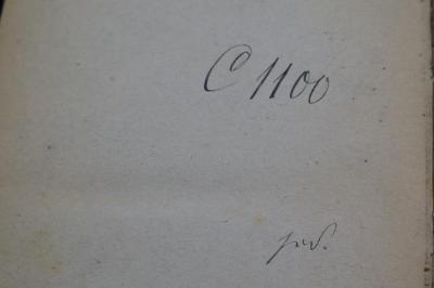 Asch1685 : Examen traditionis : Duo inedita et poene incognita Leonis Modena opuscula complectens = בחינת הקבלה (1852);- (Israelitische Kultusgemeinde Troppau), Von Hand: Signatur; 'C 1100 jud.'. 