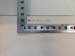 - (Kopp, Willy ), Stempel: Name; 'Willy Kopp/18. [handschriftlich]'. 