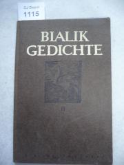  Bialik Gedichte.