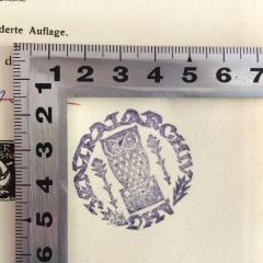 - (Zentralarchiv DHV), Stempel: Emblem; 'Zentralarchiv DHV'. 