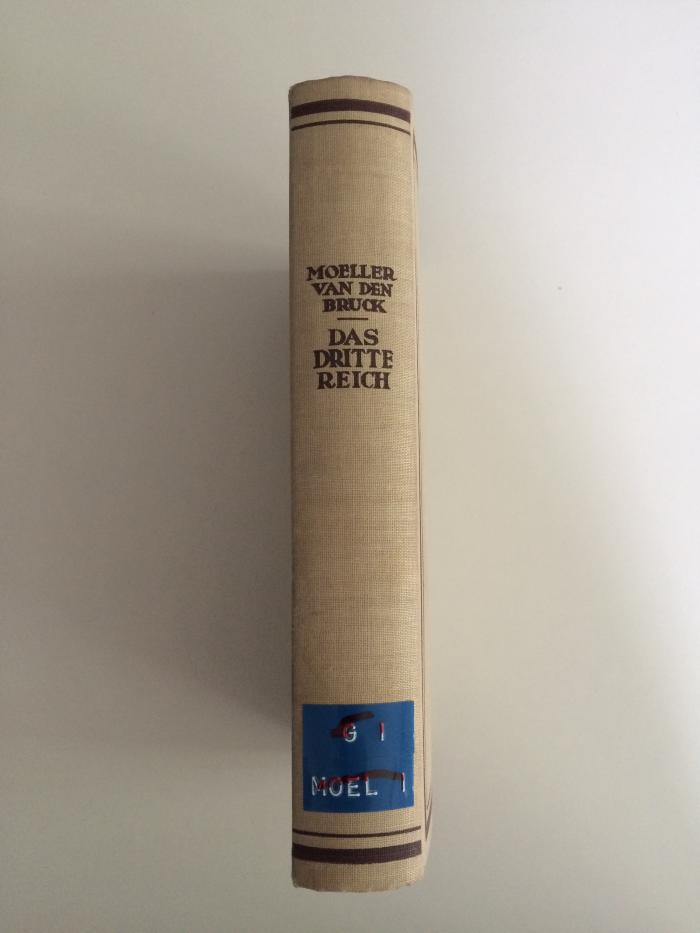 G 1/MOEL 1 : Das dritte Reich (1931)