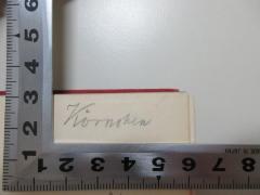 - (Körnchen, Hans), Von Hand: Autogramm; 'Körnchen'.  (Prototyp)