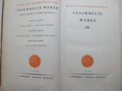 1 L 247-3 : Reden und Aufsätze (1924)