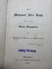 14 P 6-1 : Unter-Ägypten (1844)
