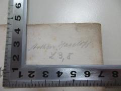 - (Haseloff, Arthur), Von Hand: Autogramm; 'Arthur Haseloff
L 3,8'. 