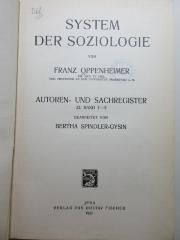 
1 D 278-1/3,Reg. : Autoren- und Sachregister zu Band 1 - 3 (1927)