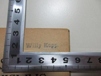 
1 D 315&lt;3&gt; : Kommunismus und Bakunismus : die Bakunisten an der Arbeit (1920);- (Kopp, Willy ), Stempel: Name; 'Willy Kopp. 203[handschriftlich]'. 