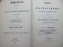 unbekannt : Geschichte des Karäerthums : von 900 bis1575 der gewöhnlichen Zeitrechnung : eine kurze Darstellung seiner Entwickelung, Lehre und Literatur, mit den dazugehörigen Quellennachweisen (1865)