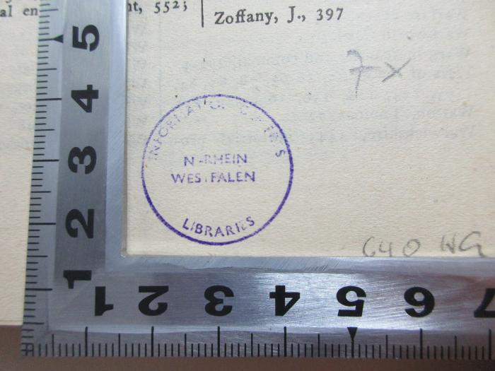 
1 D 94/1&lt;3&gt; : English social history : a survey of six centuries ; Chaucer to Queen Victoria (1945);-, Stempel: Name, Ortsangabe; 'Information Centres[?]
N-Rhein
Wes[t]falen
Libraries'