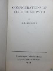 1 E 20 : Configurations of culture growth (1944)