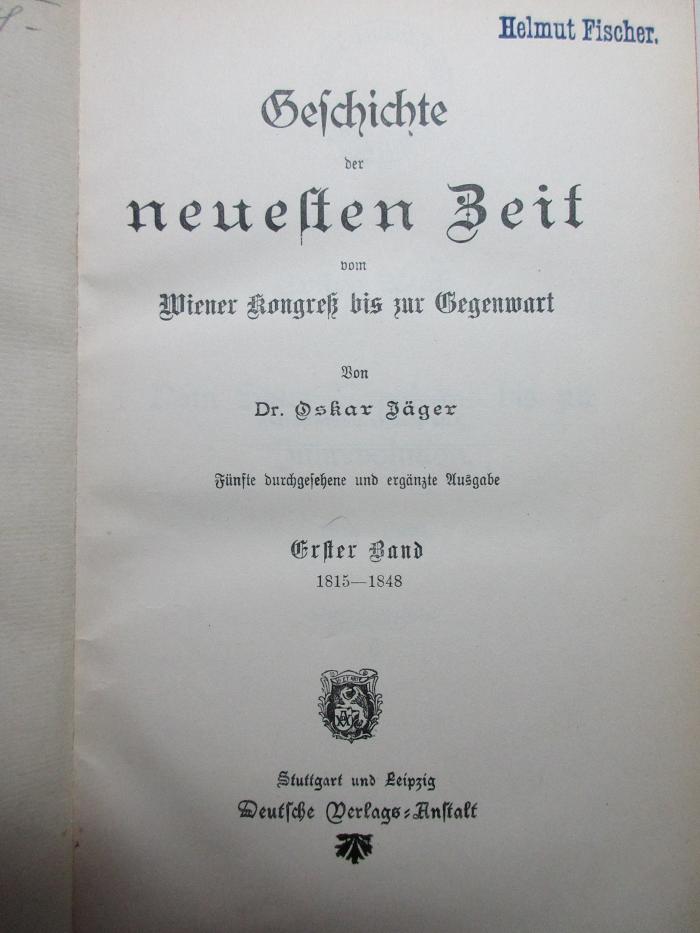 
1 E 25&lt;5&gt;-1 : 1815 - 1848