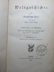 1 E 24-9,1/2 : Zeiten des Übergangs zur modernen Welt (XIV. und XV. Jahrhundert) (1888)