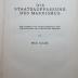 Ba 322 (ausgesondert) : Die Staatsauffassung des Marxismus : ein Beitrag zur Unterscheidung von soziologischer und juristischer Methode (1922)