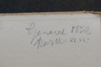 Asch1870 : ספר ברית יצחק לקורות בו ליל שמיני קודם המילה

 ([1739]);- (unbekannt), Von Hand: Name, Nummer; 'General 5670_
Asazel 4225.'. 