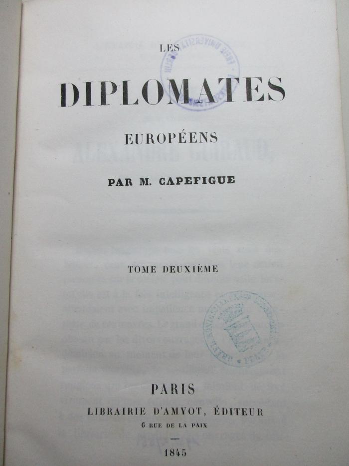 
1 E 20-2 : Les diplomates européens (1845)