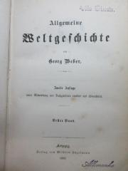 1 E 17&lt;2&gt;-1 : Geschichte des Morgenlandes : nach dem neuesten Stande der orientalischen Geschichtswissenschaft bearbeitet (1882)