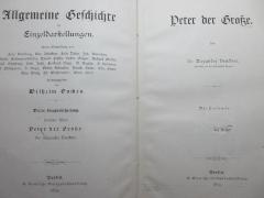 
1 E 35-3,6 : Peter der Große : mit Portraits (1879)