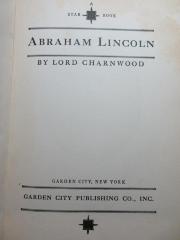 
1 F 167 : Abraham Lincoln (1917)