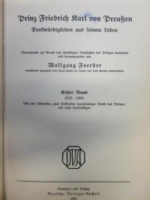 
1 F 143-1 : 1828 - 1864 (1910)