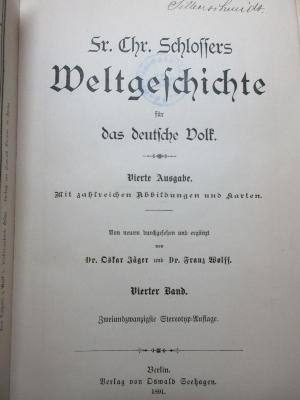 1 E 5&lt;4&gt;-4 : Geschichte des Mittelalters (1891)