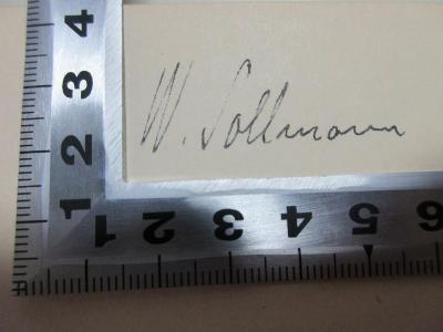 
1 F 127 : Der Fuehrer : Hitler's rise to power (1944);- (Sollmann, Wilhelm), Von Hand: Autogramm; 'W. Sollmann'. 