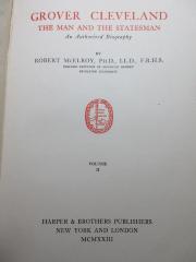 
1 F 132-2 : Grover Cleveland : the man and the statesman ; an authorized biography (1923)