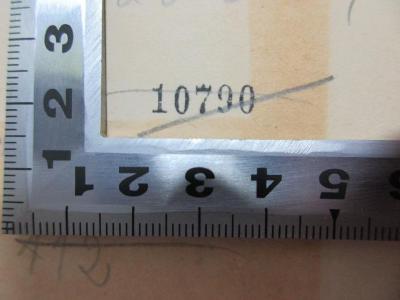 1 F 225-1 : The life of Principal Rainy (1909);- (British Centre Die Brücke Berlin), Stempel: Nummer; '10790'. 