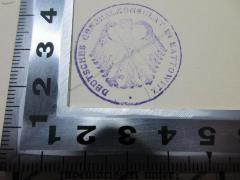 - (Deutschland. Generalkonsulat (Kattowitz)), Stempel: Name, Ortsangabe, Emblem; 'Deutsches Generalkonsulat in Kattowitz'. 
