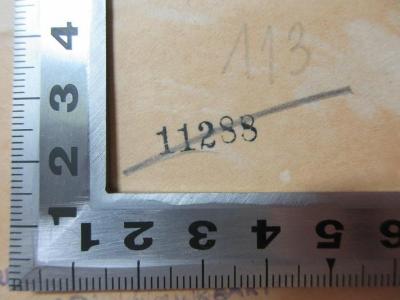 1 F 225-1 : The life of Principal Rainy (1909);- (British Centre Die Brücke Berlin), Stempel: Nummer; '11288'. 