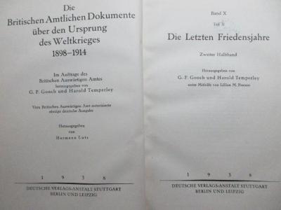 1 F 274-10,2,2 : Die letzten Friedensjahre (1938)