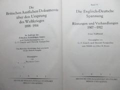 1 F 274-6,1 : Die englisch-deutsche Spannung 6. Rüstungen und Verhandlungen 1907-1912 (1931)