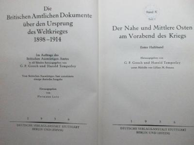 
1 F 274-10,1,1 : Der Nahe und Mittlere Osten am Vorabend des Krieges (1936)