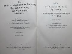 1 F 274-6,2 : Die englisch-deutsche Spannung 6. Rüstungen und Verhandlungen, 1907 - 1912 (1931)