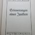 
1 F 354<a> : Erinnerungen eines Junkers (1924)</a>