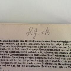 - (Brandenburg. Heimstätten GmbH Provinzielle Treuhandstelle für Wohnungs- u. Kleinsiedlungswesen), Von Hand: -; 'Kg.ik'. 