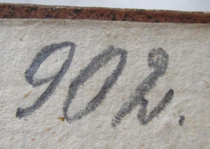  Der Greis. Siebenter Theil. (1775);- (S. d. W.), Von Hand: Nummer; '90#.'.  (Prototyp)