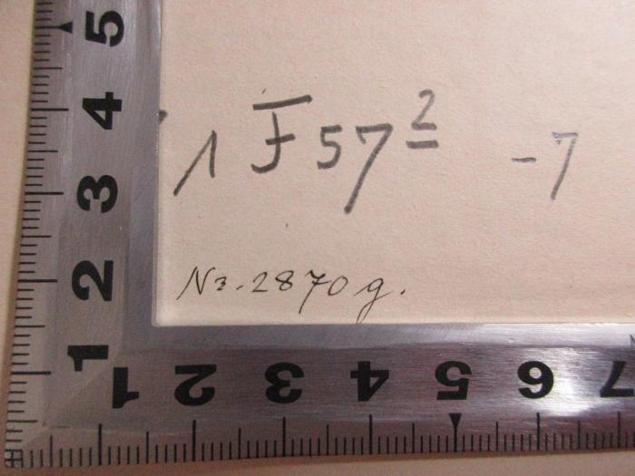 1 F 57&lt;2&gt;-7 : Geschichte der Stadt Rom im Mittelalter : vom 5. bis zum 16. Jahrhundert


 (1873);- (Leibniz-Gymnasium (Berlin)), Von Hand: Inventar-/ Zugangsnummer; 'Nr. 2870g.'. 