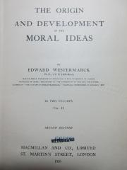 1 G 19&lt;2&gt;-2 : The origin and development of the moral ideas (1926)