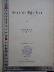 
1 F 91 : Deutsche Schriften (1886)