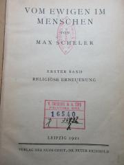 
1 G 218-1 : Religiöse Erneuerung (1921)