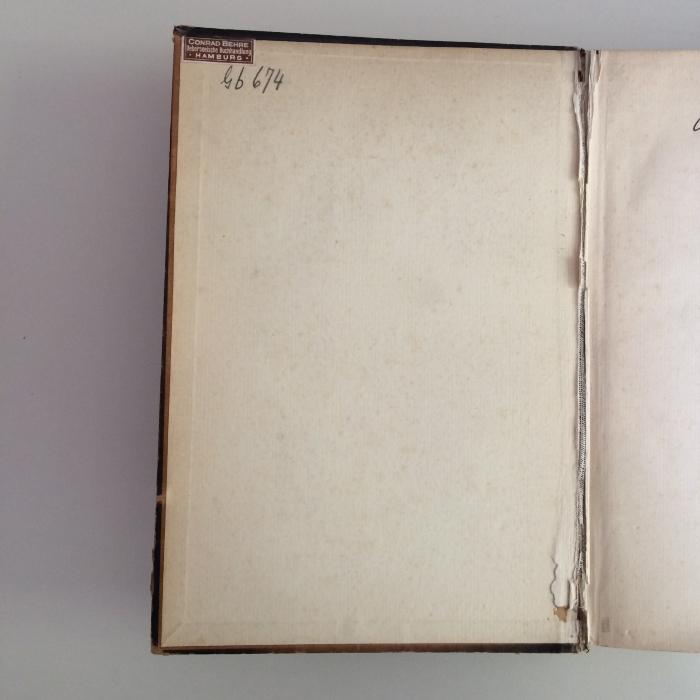 Gb 674  : Meine Mission in Russland (1926);-, Etikett: Buchhändler; 'Conrad Behre Überseeische Buchhandlung Hamburg'