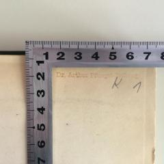 - (Dr. Arthur Pfungst-Stiftung), Stempel: Name; 'Dr. Arthur Pfungst-Stiftung'.  (Prototyp)