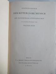 1 H 65 : Der ritterliche Mensch : die Naumburger Stifterfiguren (1941)
