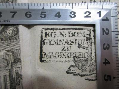 13 F 578-29 : Neue europäische Staatscanzley welche die wichtigsten öffentlichen Angelegenheiten, vornemlich des Deutschen Reiches in sich fasset (1771);- (Koen. Dom Gymnasium zu Magdeburg), Stempel: Name, Ortsangabe; 'Koen. Dom
Gymnasium
zu
Magdeburg'. 